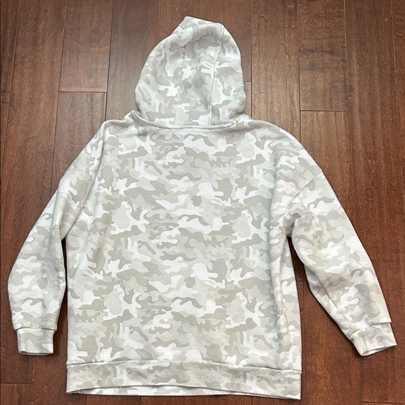 Lazypants Oversized Relaxed Fit Women’s Fleece Hoodie, Size Medium - Picture 9 of 13